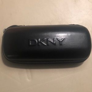 DKNY zippered glasses case